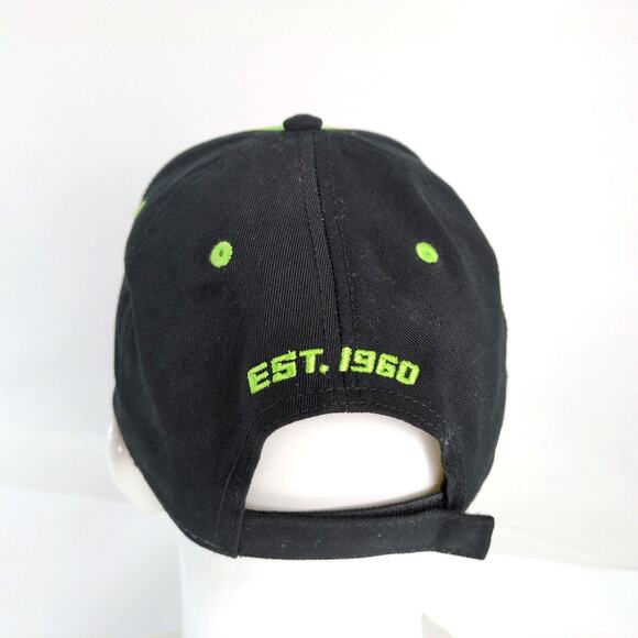 NWT Charlotte Motor Speedway 60th Anniversary 2020 Baseball Hat Ball Cap Flames - Picture 4 of 7